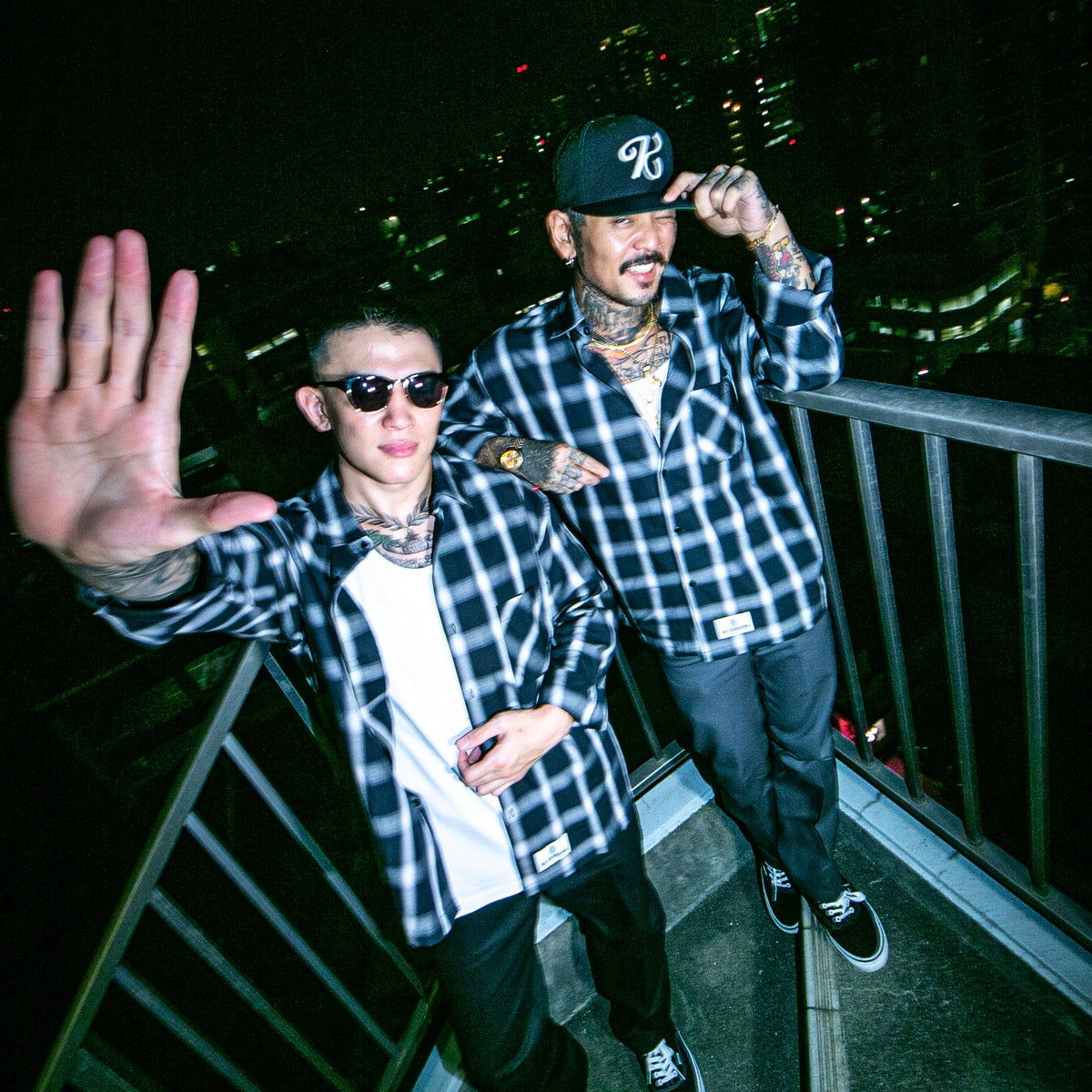 KHI OMBRE CHECK SHIRT
