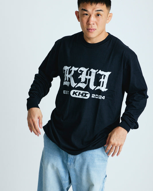 OLD VINTAGE LOGO L/S T SHIRTS