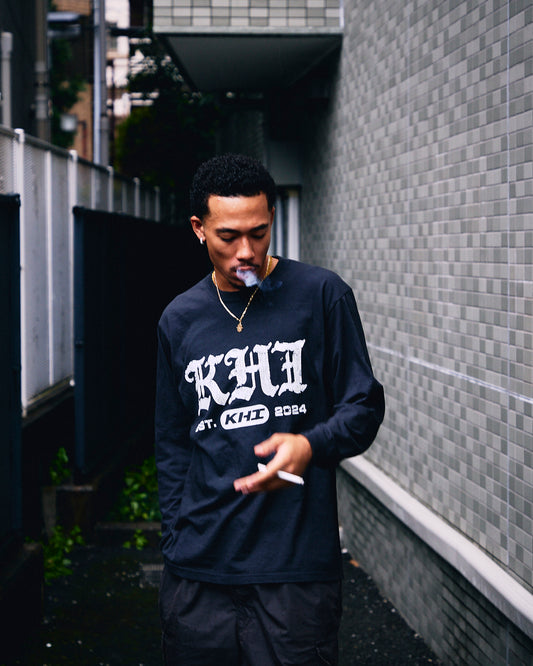 OLD VINTAGE LOGO L/S T SHIRTS